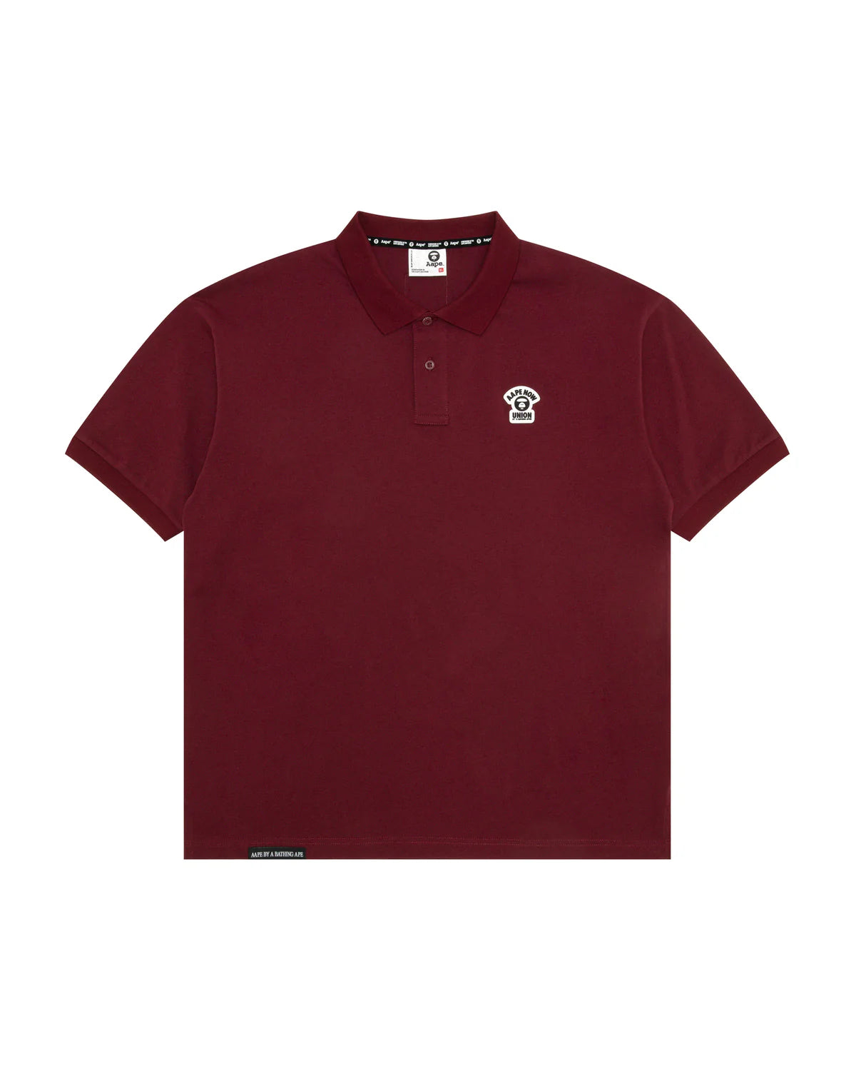 AAPENOW moonface logo polo shirt