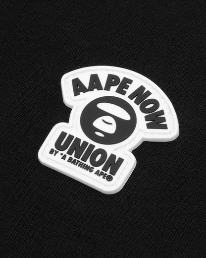 AAPENOW moonface logo polo shirt