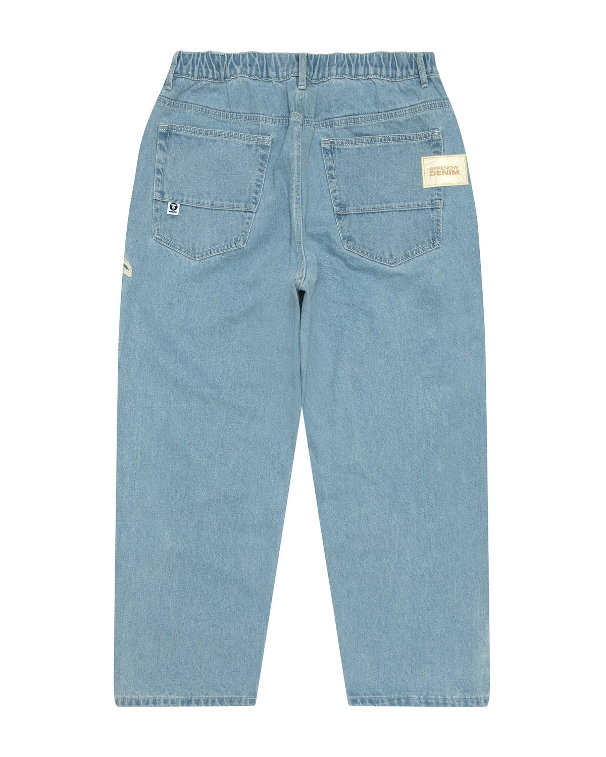 AAPENOW moonface logo jeans