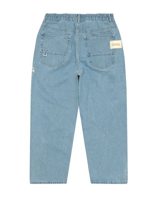 AAPENOW moonface logo jeans