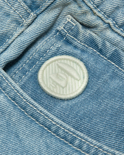 AAPENOW moonface logo jeans