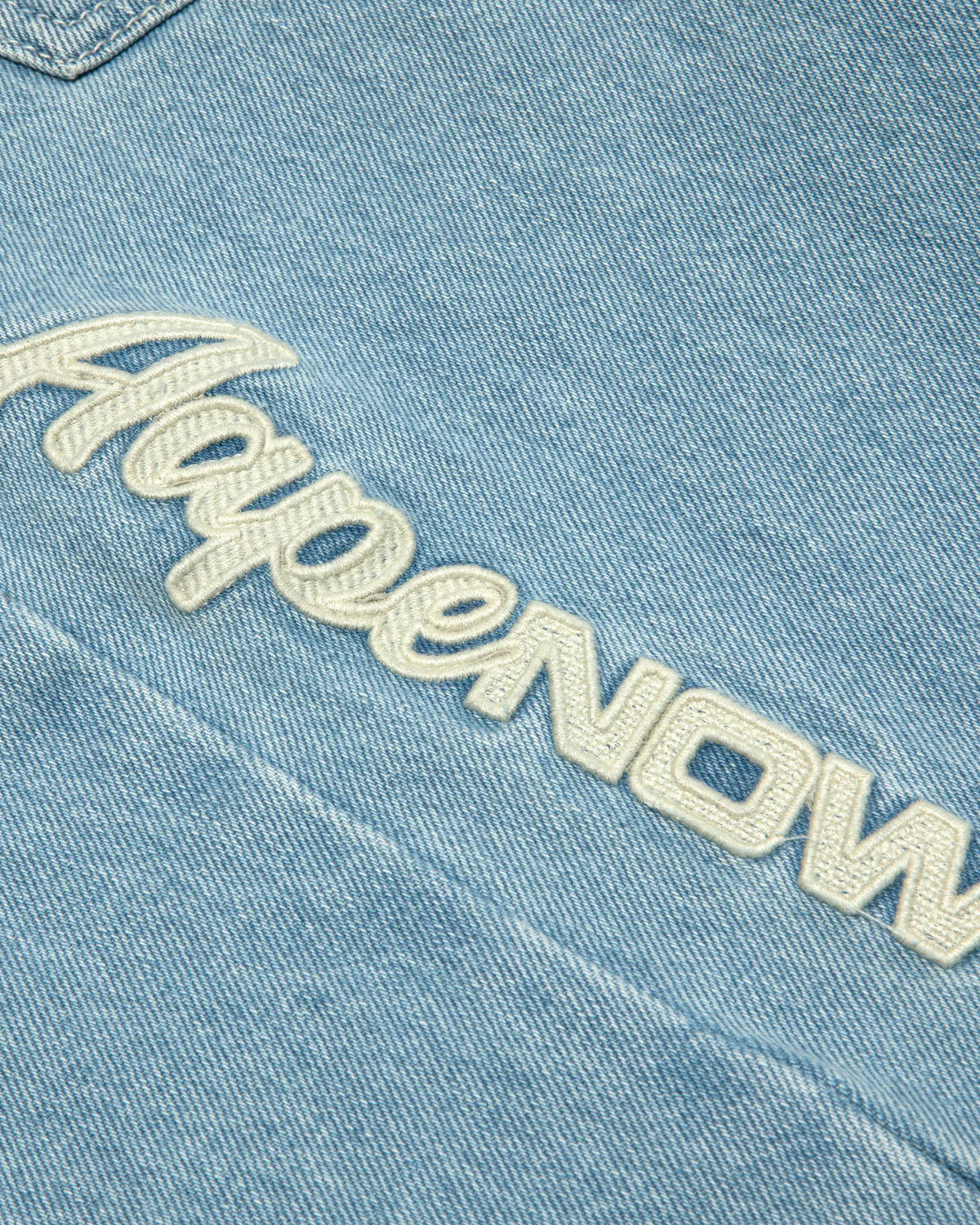 AAPENOW moonface logo jeans