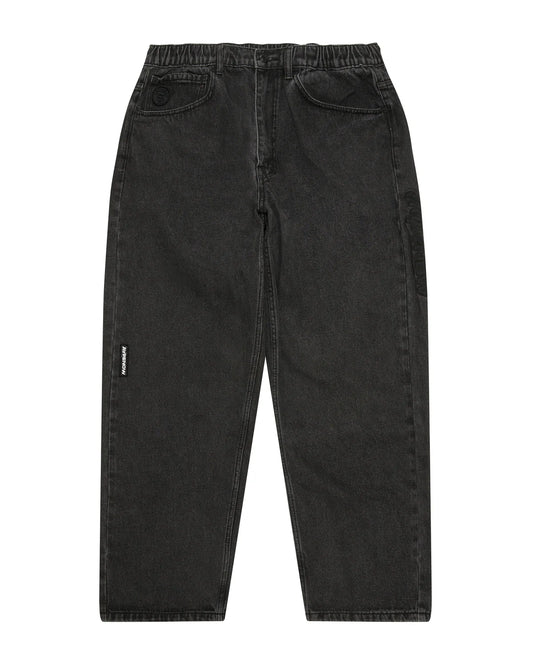AAPENOW moonface logo jeans