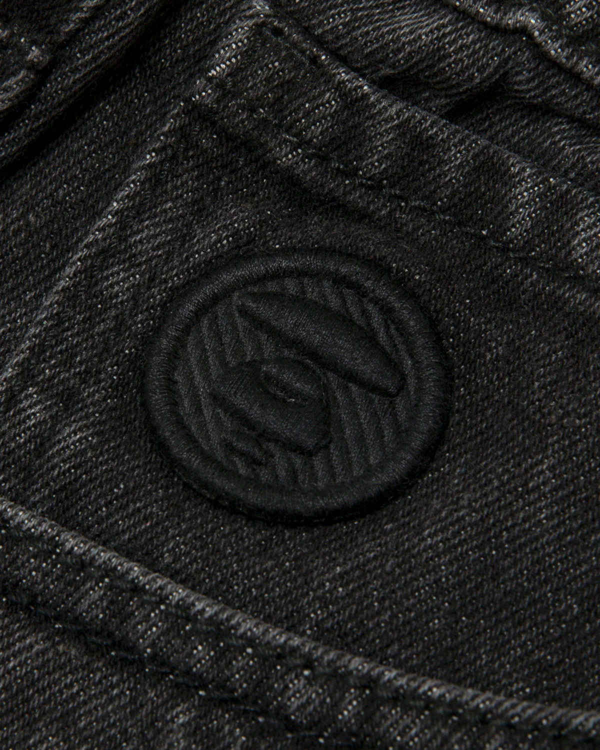 AAPENOW moonface logo jeans