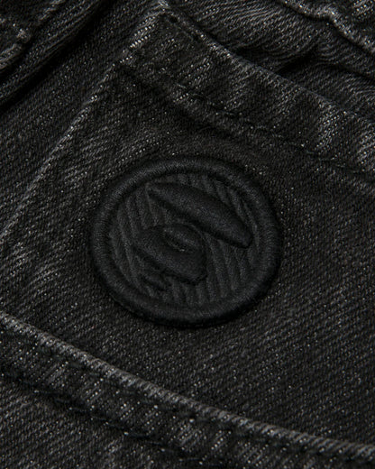 AAPENOW moonface logo jeans