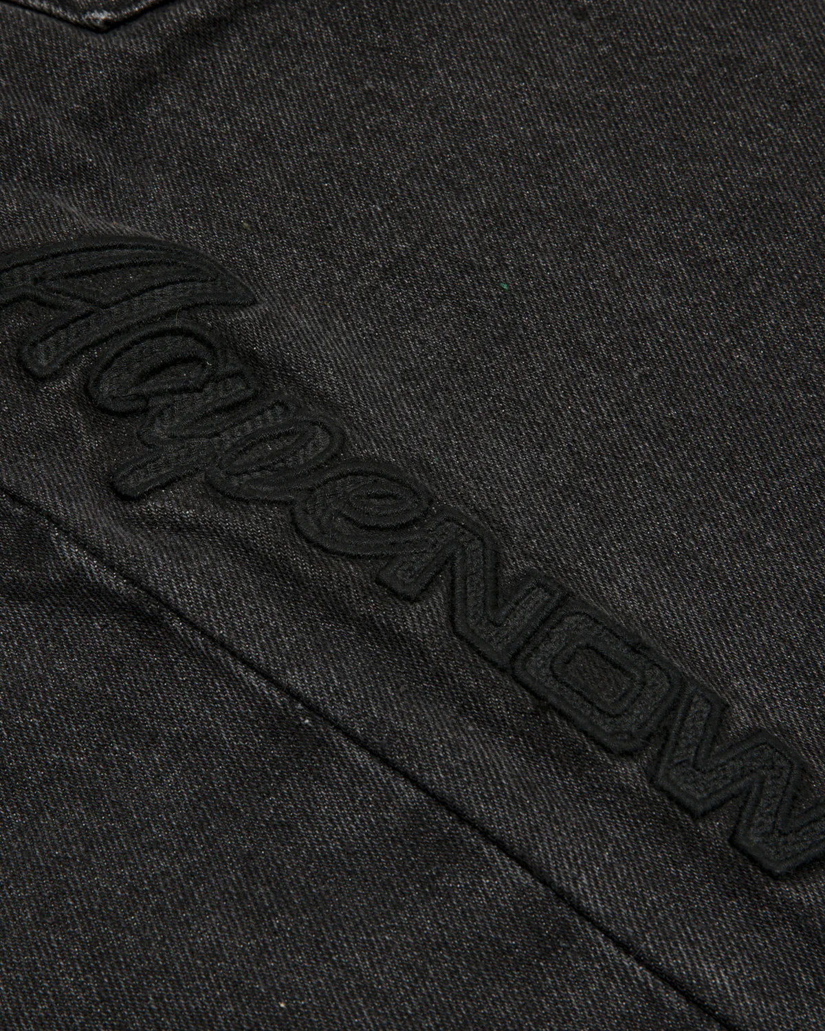 AAPENOW moonface logo jeans