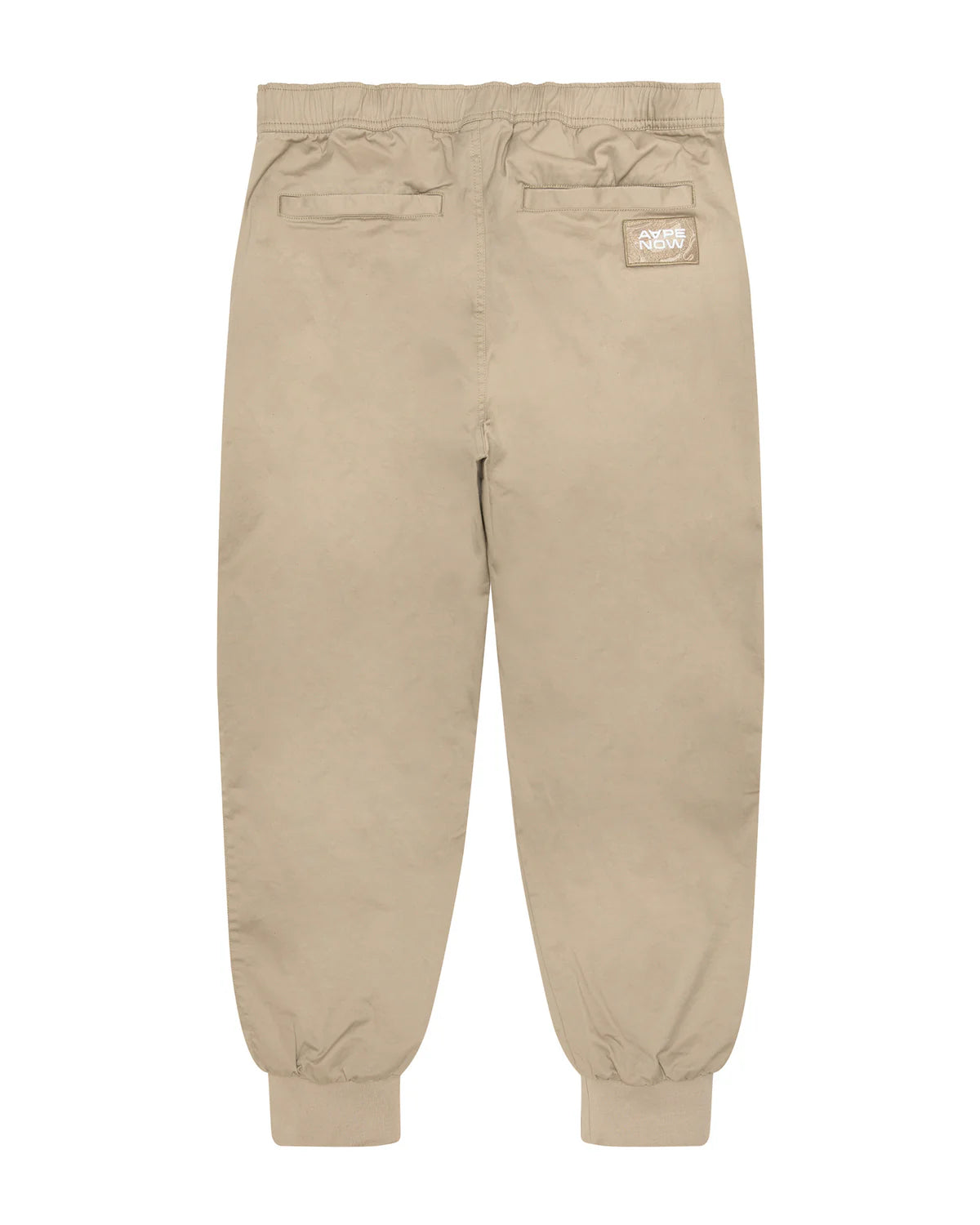 AAPENOW moonface logo tapered jogger pants