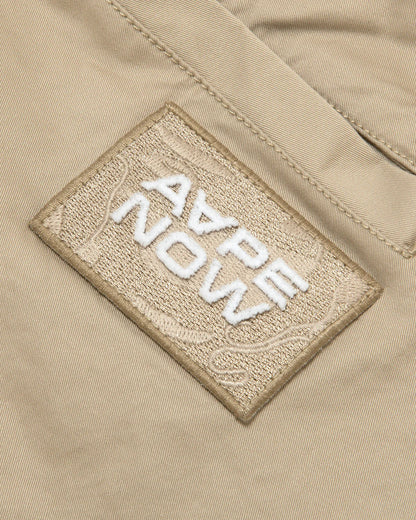 AAPENOW moonface logo tapered jogger pants
