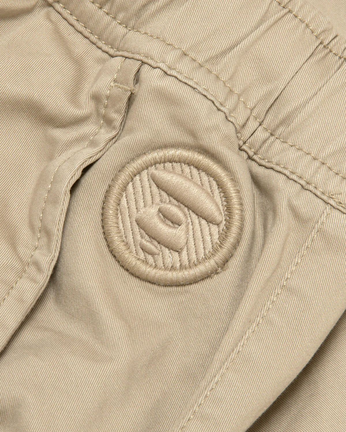 AAPENOW moonface logo tapered jogger pants