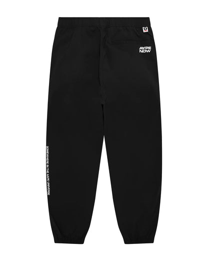 AAPENOW moonface logo jogger pants