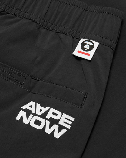 AAPENOW moonface logo jogger pants