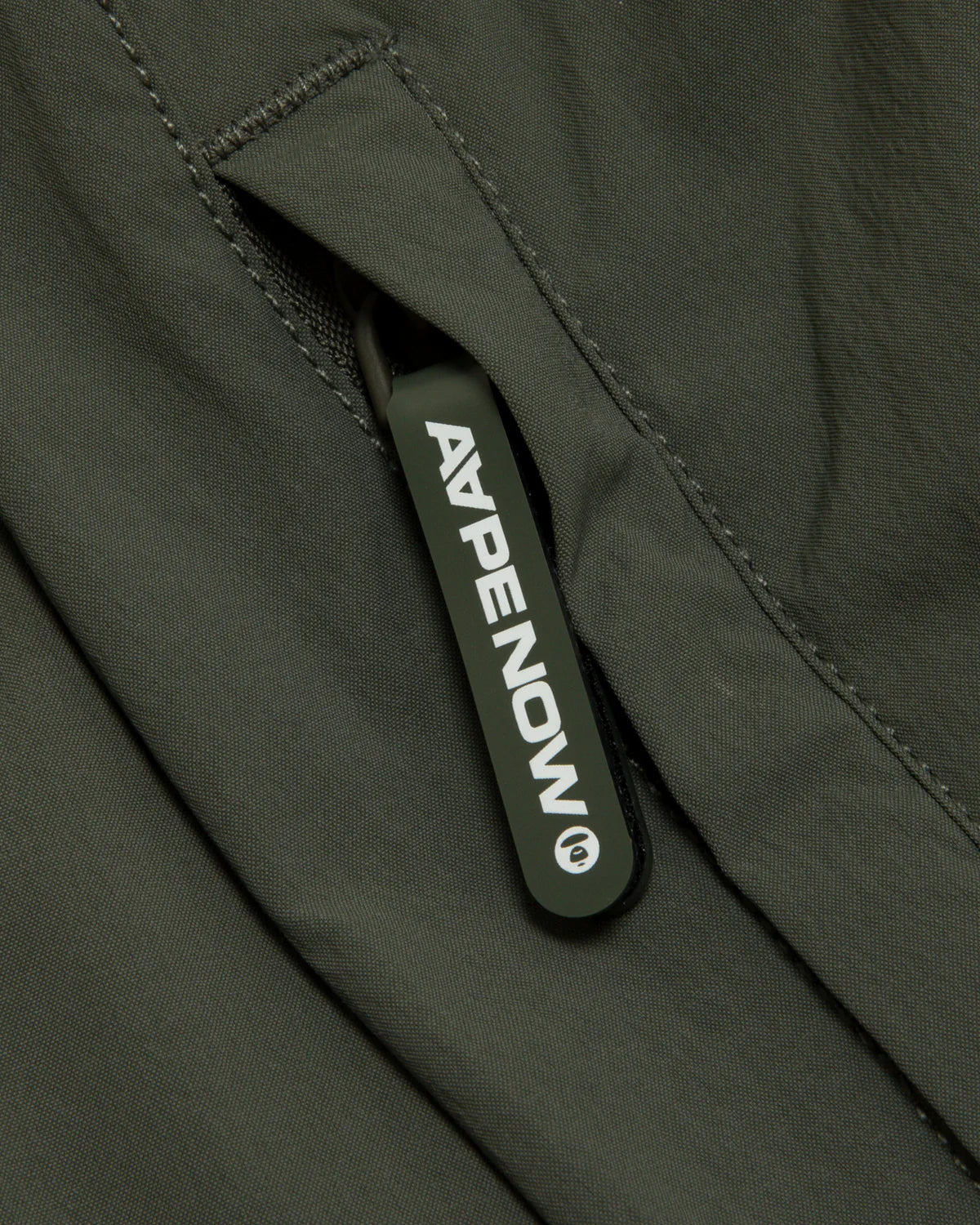 AAPENOW moonface logo jogger pants