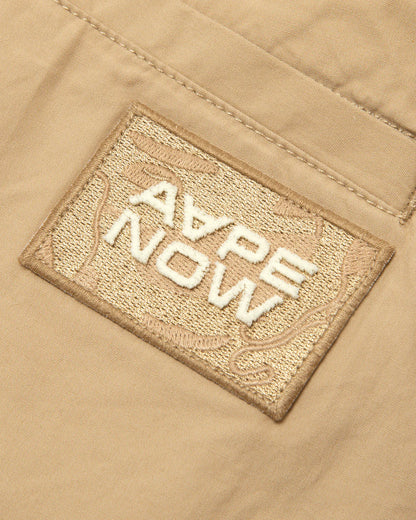 AAPENOW moonface logo pants