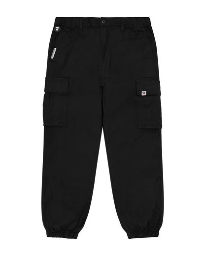 AAPENOW moonface logo cargo pants
