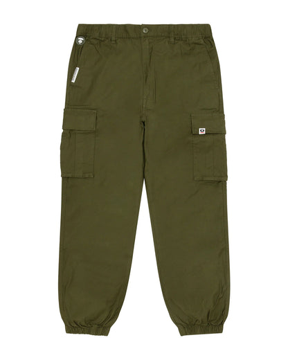 AAPENOW moonface logo cargo pants