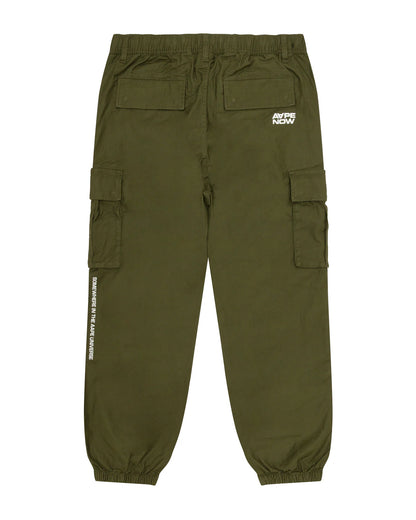 AAPENOW moonface logo cargo pants