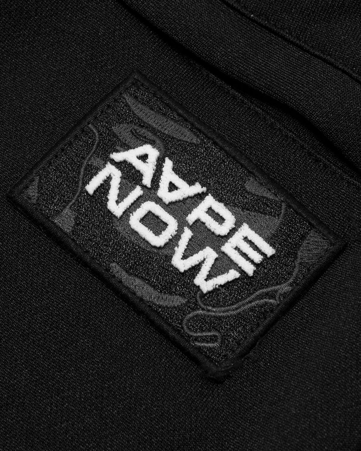 AAPENOW moonface logo sweat pants