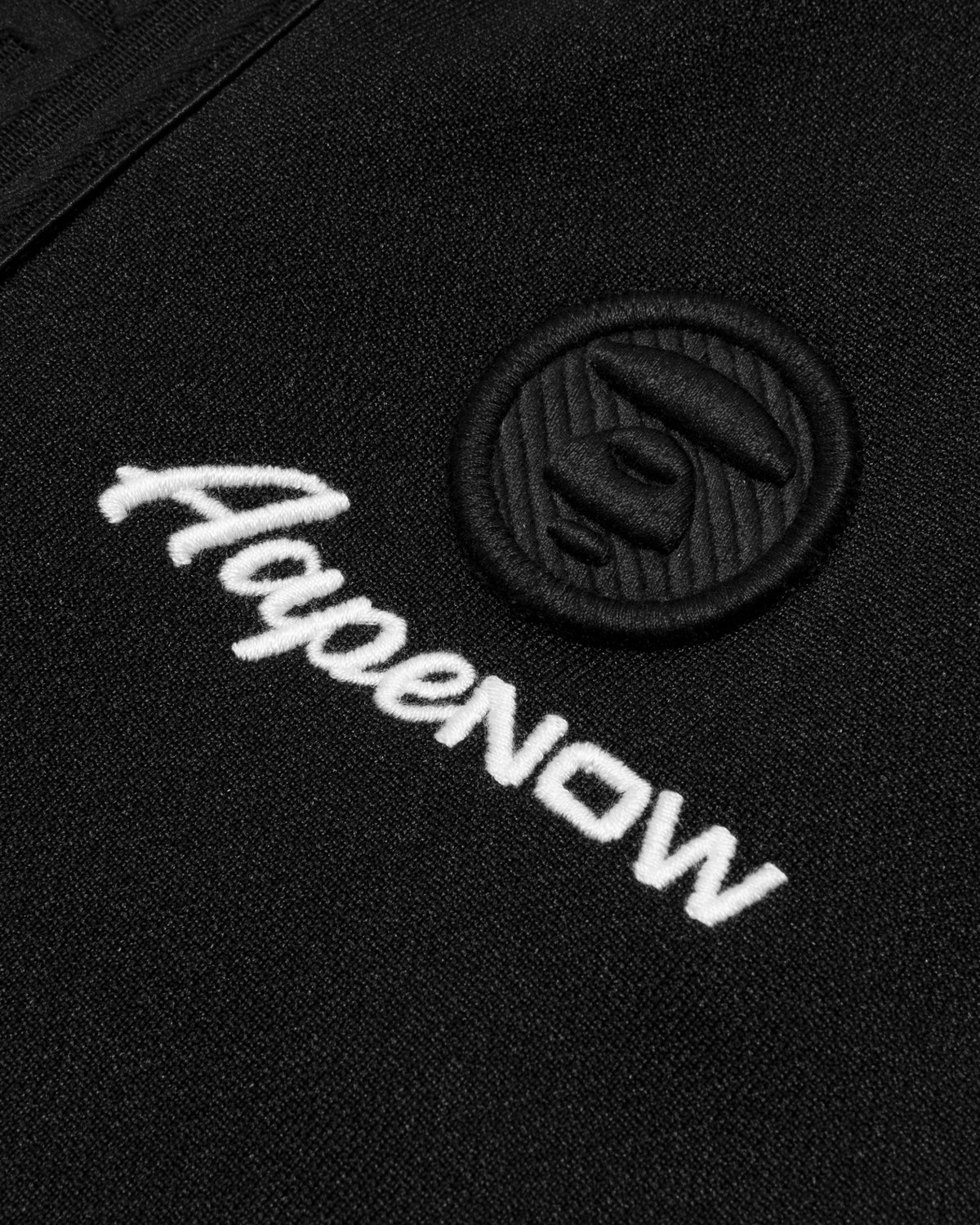 AAPENOW moonface logo sweat pants