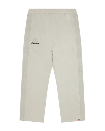 AAPENOW moonface logo sweat pants