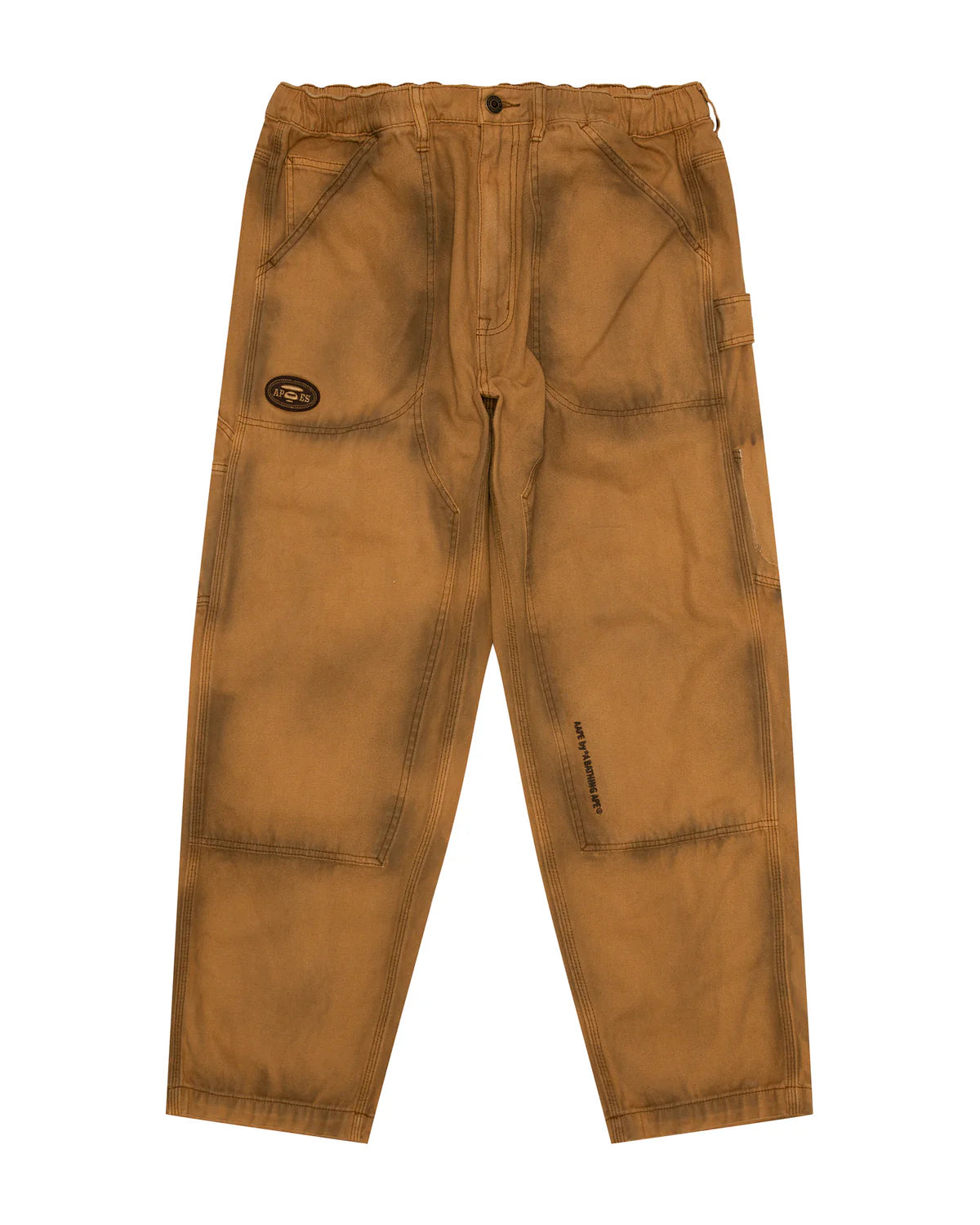 Moonface logo washed pants