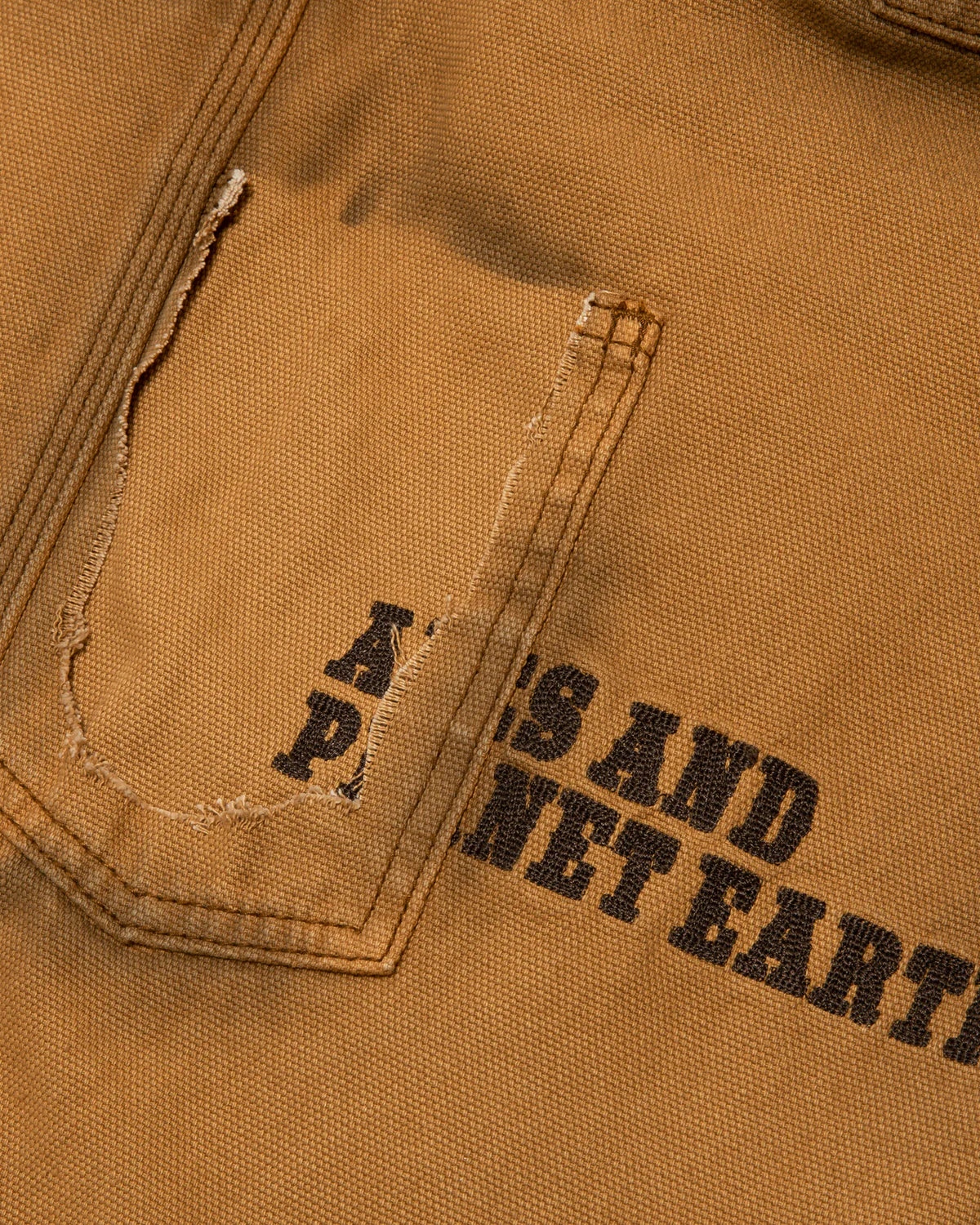 Moonface logo washed pants