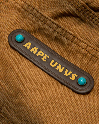 Moonface logo washed pants