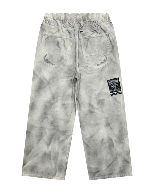 AAPEUNVS washed effect pants