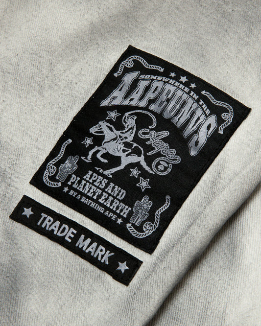 AAPEUNVS washed effect pants