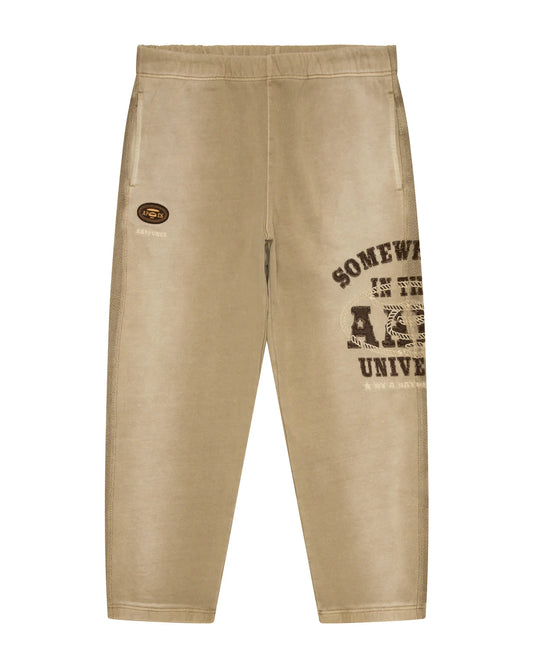 AAPEUNVS moonface logo sweat pants