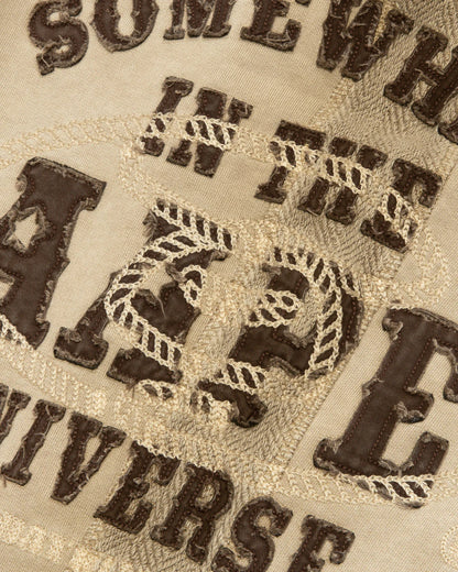 AAPEUNVS moonface logo sweat pants
