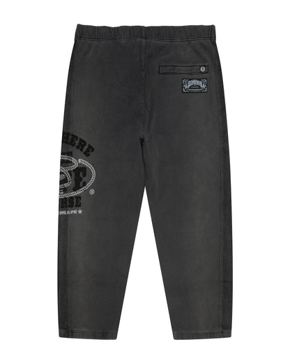 AAPEUNVS moonface logo sweat pants