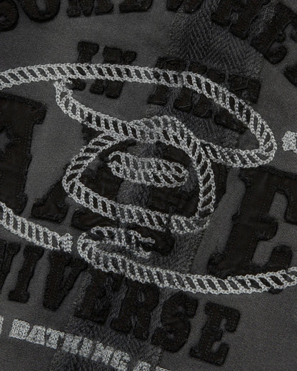 AAPEUNVS moonface logo sweat pants