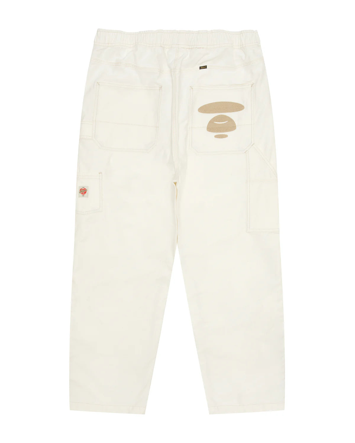 AAPEUNVS moonface logo relaxed fit pants