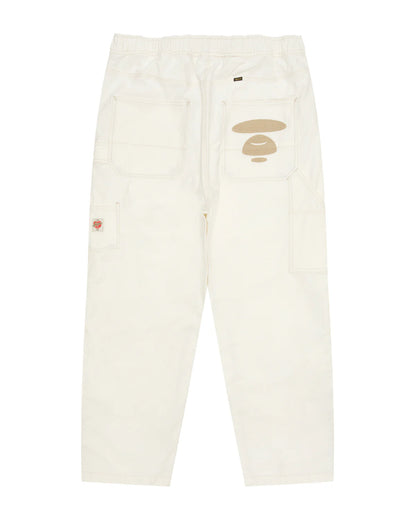 AAPEUNVS moonface logo relaxed fit pants