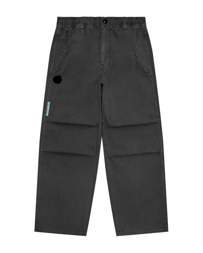 AAPEUNVS moonface logo wide-leg utility pants