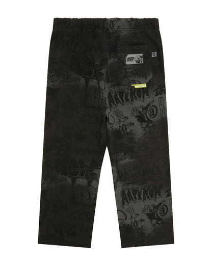 AAPEUNVS graffiti print sweat pants