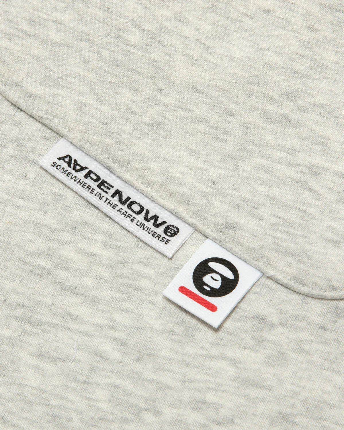 AAPENOW moonface logo sweat shorts