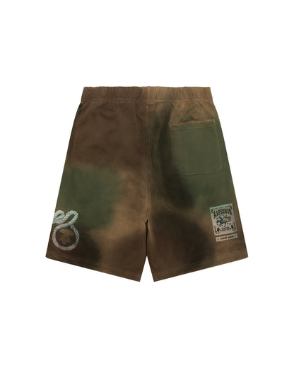 Moonface logo sweat shorts