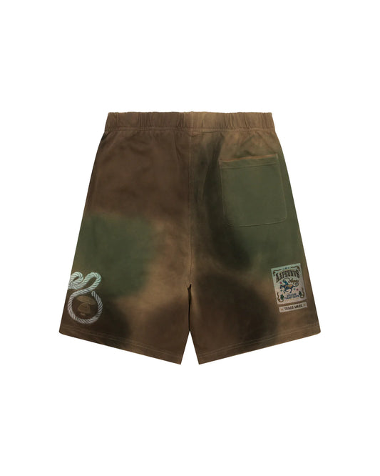 Moonface logo sweat shorts