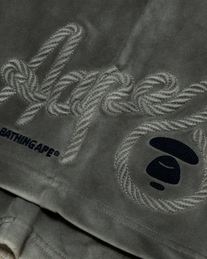 Moonface logo sweat shorts