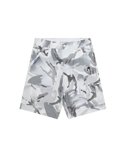 Moonface logo cargo shorts || BUY NOW