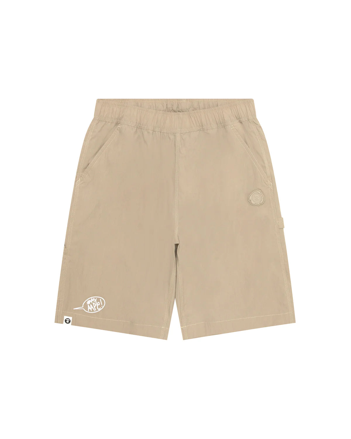 Moonface logo patch shorts
