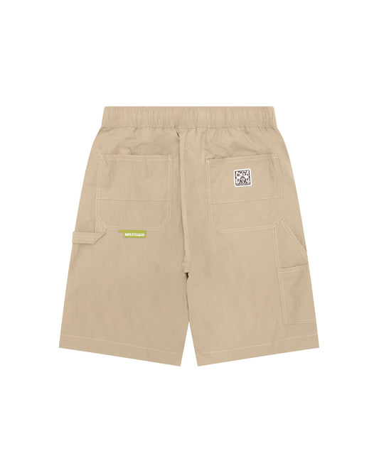 Moonface logo patch shorts