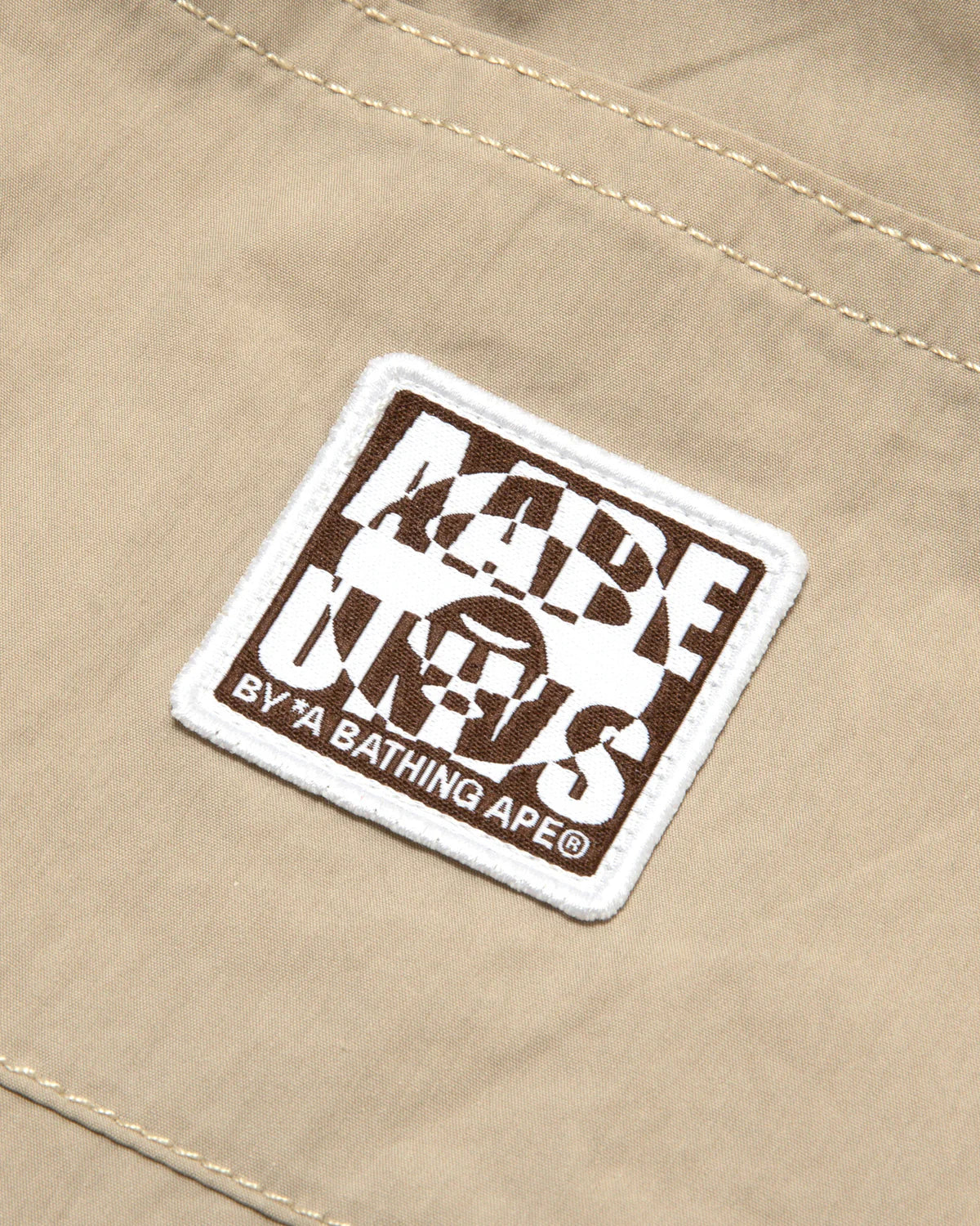 Moonface logo patch shorts