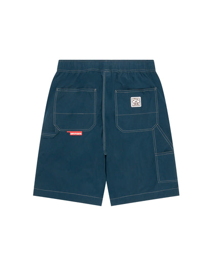 Moonface logo patch shorts