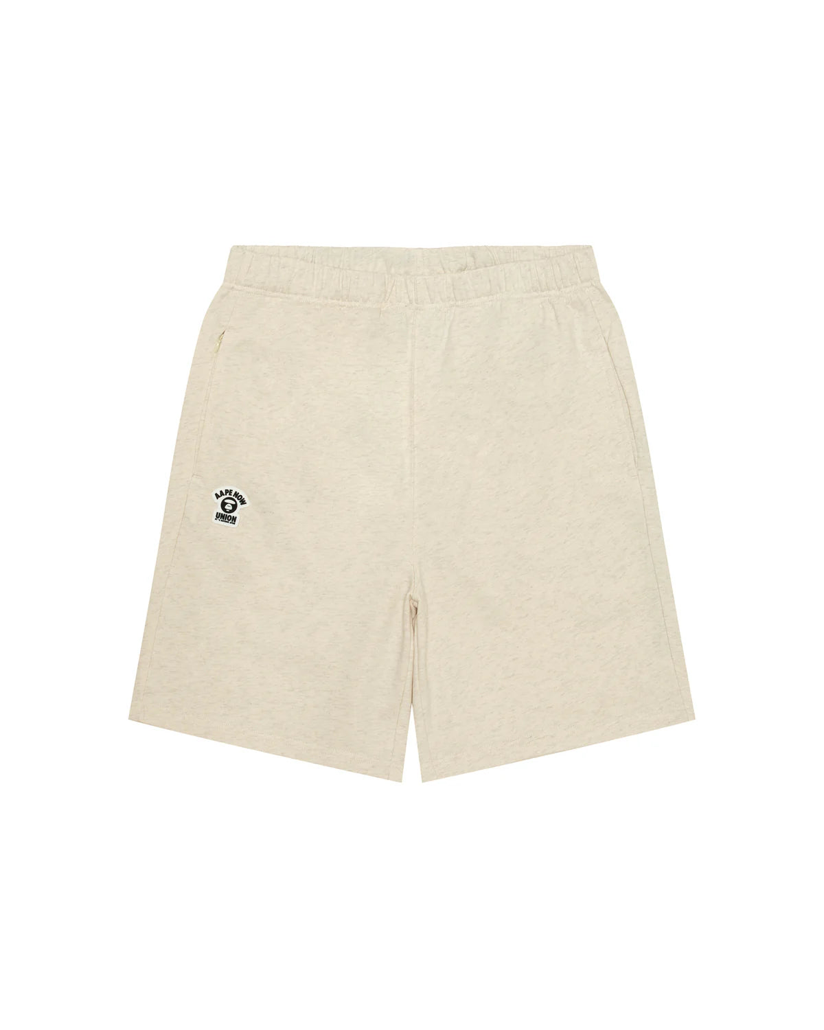 AAPENOW moonface logo sweat shorts
