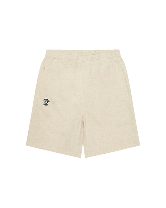 AAPENOW moonface logo sweat shorts