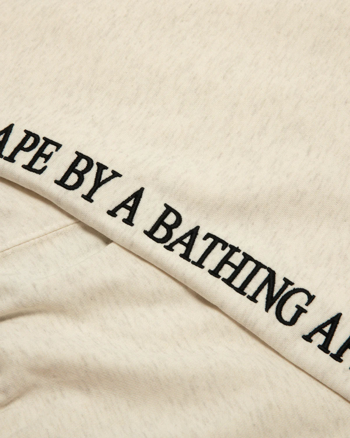 AAPENOW moonface logo sweat shorts