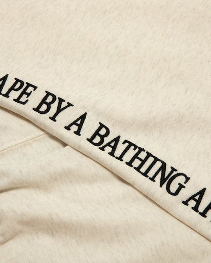 AAPENOW moonface logo sweat shorts