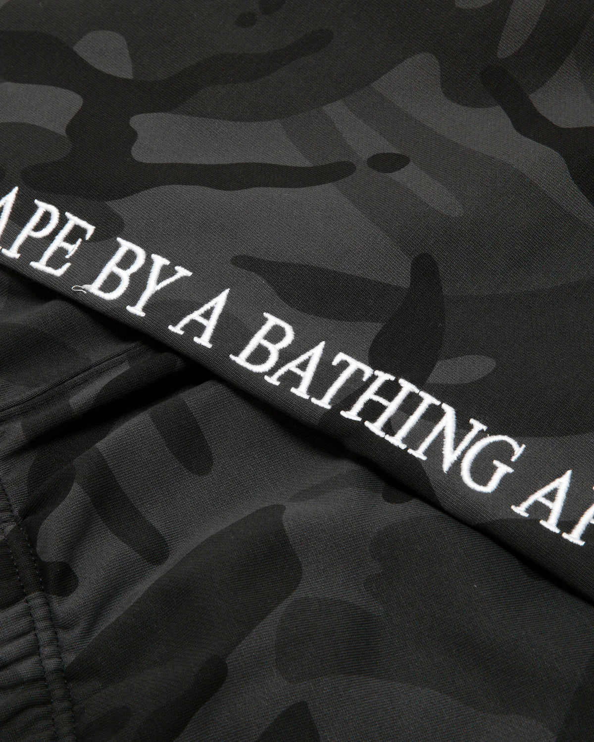 AAPENOW moonface logo sweat shorts